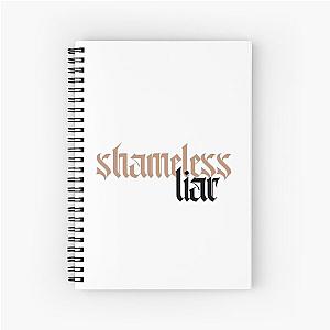 Shameless Liar Spiral Notebook