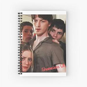 Shameless UK Fiona and Steve Spiral Notebook