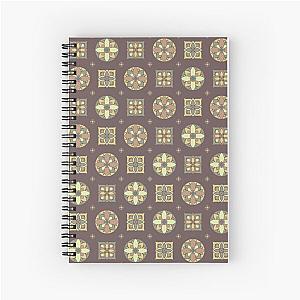 Pattern shameless classic retro desain  Spiral Notebook