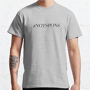 "HASHTAG NOT SPONS!" -Shane Dawson (b/2) Classic T-Shirt RB1207