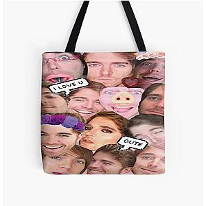 Shane Dawson Collage All Over Print Tote Bag RB1207