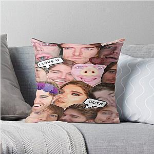 Shane Dawson Collage Throw Pillow RB1207