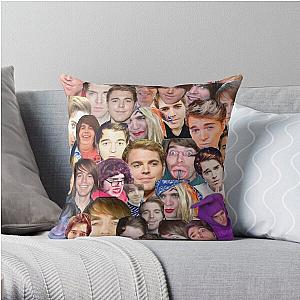 Shane Dawson Collage  Throw Pillow RB1207