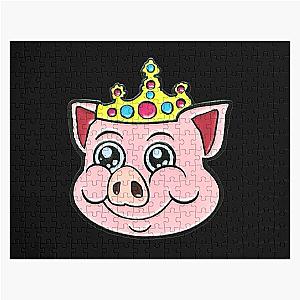 Shane Dawson Oh My God Pig - Pig Royalty  Jigsaw Puzzle RB1207