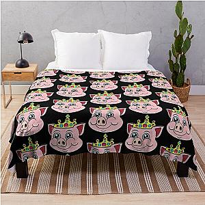 Shane Dawson Oh My God Pig - Pig Royalty  Throw Blanket RB1207