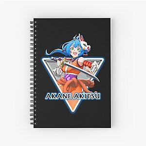 Akane Akitsu in Tri Shangri-La Frontier Spiral Notebook