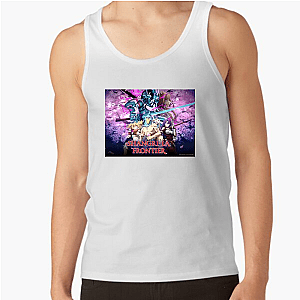 Bugged Glory Run Shangri La Frontier Tank Tops