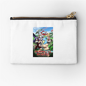 Trash Game  Shangri La Frontier Zipper Pouches