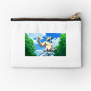 Skill-Driven World Shangri La Frontier Zipper Pouches