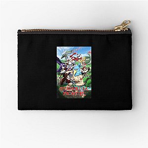Trash Game  Shangri La Frontier Zipper Pouches
