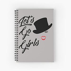 Shania Fan Art Lets Go Girls Spiral Notebook