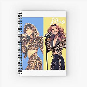 Shania Twain Inspired Spiral Notebook