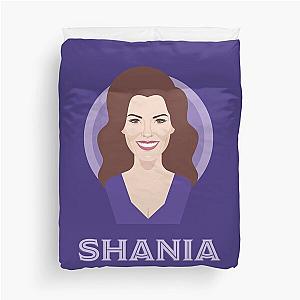 Shania Twain Illustration Duvet Cover