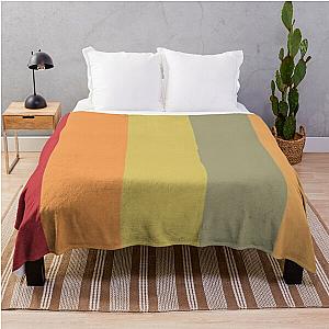 Come on over Shania Twain color palette  Throw Blanket