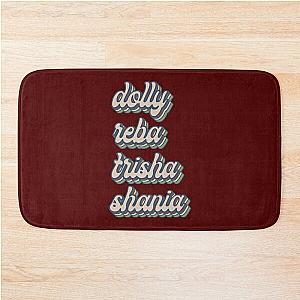 Dolly Reba Trisha Shania    Bath Mat