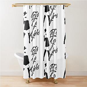 twain tour kan lets go girls shania 04 Shower Curtain