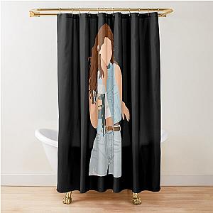 Retro Vintage Shania Twain  Man I Feel Like A Woman Gift For Everyone Shower Curtain