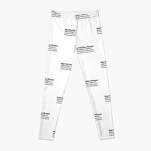 Shania Twain Aesthetic Quote Lyrics Motivational Country Leggings