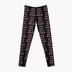 Man! I feel Like A Woman! Shania Twain Premium Scoop      Leggings