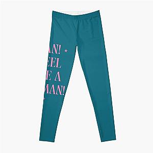 Man! I feel Like A Woman! Shania Twain Premium Scoop  Leggings