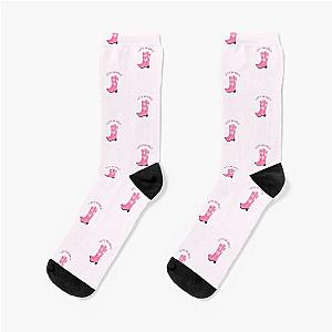 Lets Go Girls Shania Twain Cowgirl Boots Socks