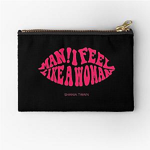 Shania Logo Zipper Pouch