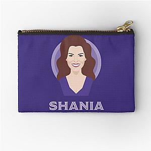 Shania Twain Illustration Zipper Pouch