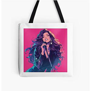 Shania Twain Inspired All Over Print Tote Bag