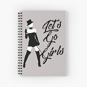 Let’s Go Girls Shania Fan Art Gift Spiral Notebook