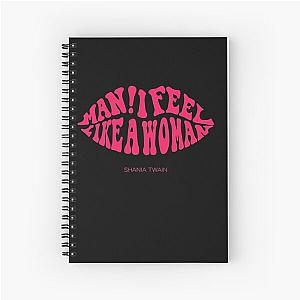 Shania Logo Spiral Notebook