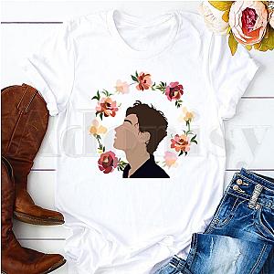 Shawn Mendes T-Shirts - Shawn Mendes Senorita Harajuku Concerts Theme Short Sleeve Female Tops Tees AL1908 [ID37467] [ID37467]