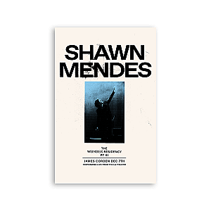 Shawn Mendes Posters - WONDER RESIDENCY PIII LITHO II SM1908 [ID30944]