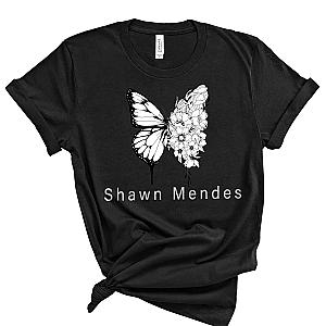 Shawn Mendes T-Shirts - Shawn Mendes Shirt, Shawn Mendes Butterfly Wonder Shirt ES0908 [ID29809]