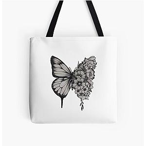 Shawn Mendes Bags - Butterfly Tattoo Shawn Mendes All Over Print Tote Bag RB0308 [ID29305]