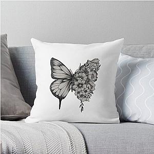 Shawn Mendes Pillows - Butterfly Tattoo Shawn Mendes Throw Pillow RB0308 [ID29278]
