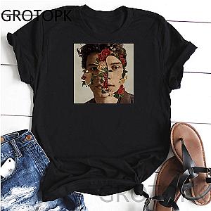 Shawn Mendes T-Shirts - Shawn Mendes Women's T-Shirts Summer O-Neck Short Sleeve T-Shirt AL1908 [ID37080] [ID37080]