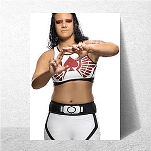 Cage Fighter Turned Wrestler Shayna Baszler Shayna Baszler Posters