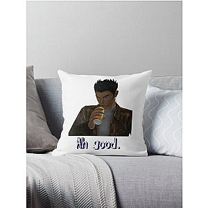 Shenmue - Ryo Drinking "Ah good." Throw Pillow