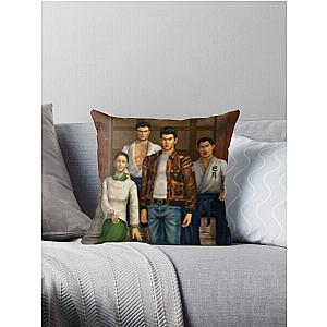 Shenmue Photo of Hazukis Shenmue Throw Pillow