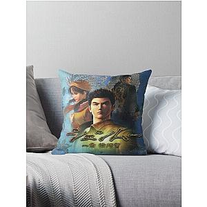 Shenmue - Box Art Throw Pillow