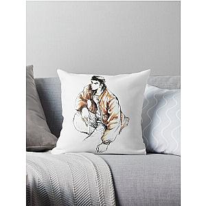 Shenmue - Ryo Sketch Throw Pillow