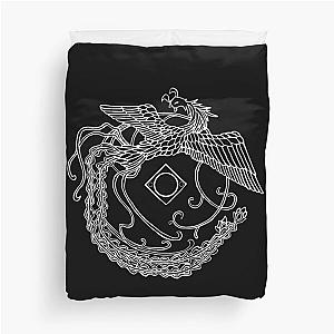 Shenmue ~ (Phoenix Blanc sur Noir) . essentiel Duvet Cover