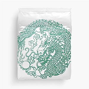 Shenmue Dragon mirror logo Duvet Cover