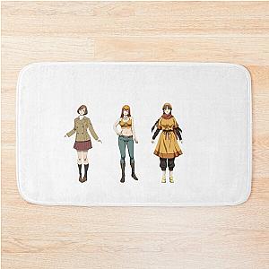 Shenmue Anime Japanese Stickers,Popular Classic Anime  Gifts for Cartoon Fan .Gift for Friend on Birthday or Christmas Bath Mat