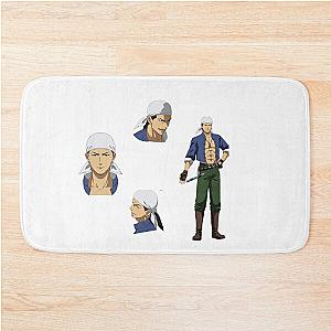 Shenmue Anime Japanese Stickers,Popular Classic Anime  Gifts for Cartoon Fan .Gift for Friend on Birthday or Christmas Bath Mat