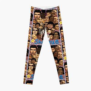 The Many Faces of Shenmue Leggings