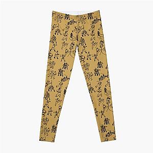 Shenmue - Move Scroll Collage Leggings