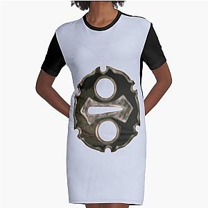 Shenmue Hazuki Sword Handguard Shenmue Graphic T-Shirt Dress