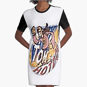 Shenmue Tom's Hot Dogs Shenmue Graphic T-Shirt Dress