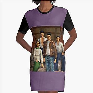 Shenmue Photo of Hazukis Shenmue Graphic T-Shirt Dress